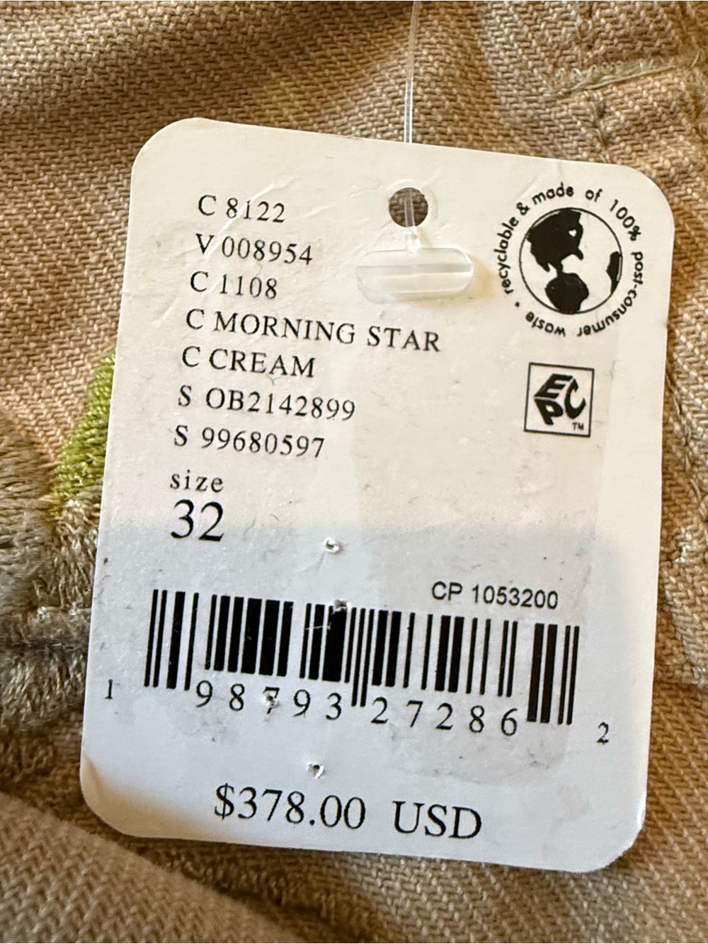 NWT Free People We the Free Falling Love Wide-Leg Jeans Morning Star Cream 32 - Picture 15 of 16